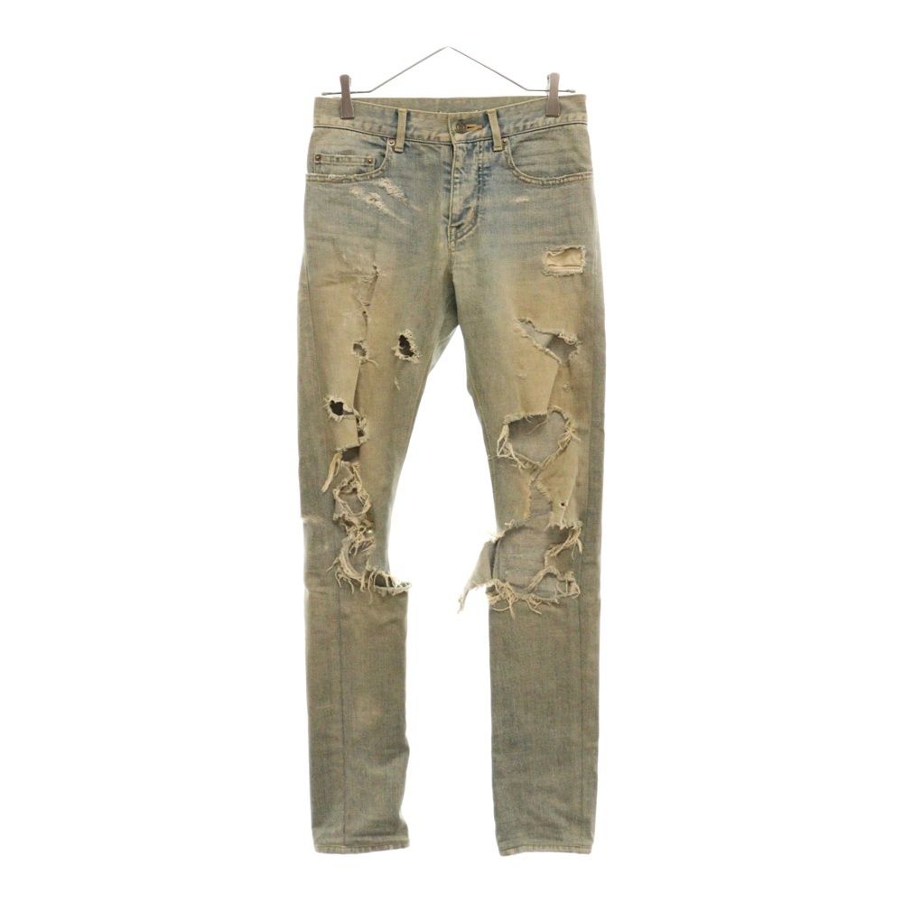 【 エディ期 】 サンローランパリ　デストロイクラッシュデニム　１４AW SAINT LAURENT PARIS サンローラン パリ 買取しました！14AW