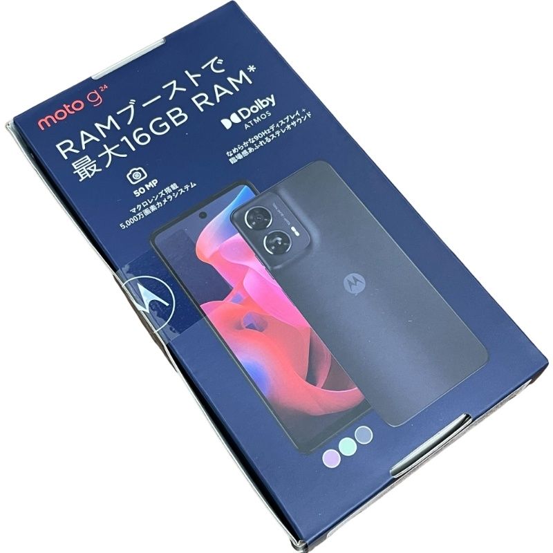 SIMフリー MOTOROLA moto g24 128GB XT2423-5 SIMフリー(一括購入品 