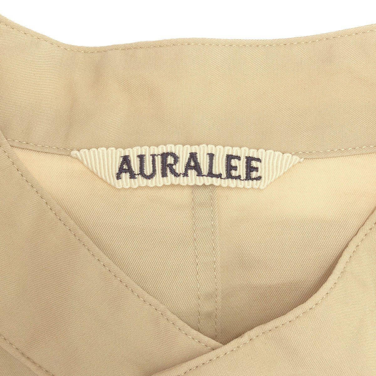 AURALEE オーラリー 21SS WASHED FINX TWILL KAFTAN SHIRTS