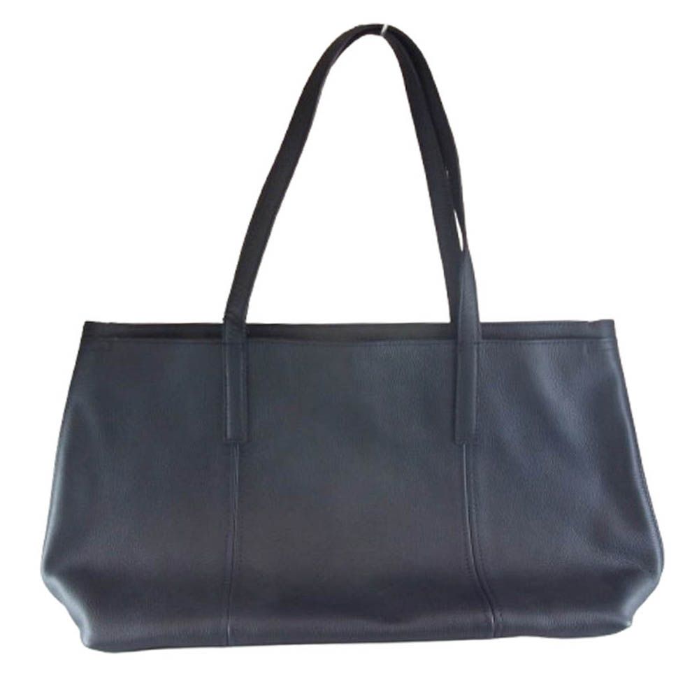 aniary アニアリ 07-02011 シュリンクレザー トートバッグ ネイビー 新古品