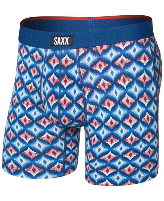 送料無料 サックス メンズ ボクサーパンツ アンダーウェア Men s Vibe Xtra Slim-Fit Printed Boxer Briefs Lo-tech Foulard-blue