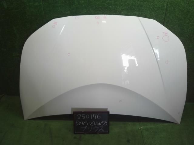 個人宅不可・離島不可 プリウス DAA-ZVW55 ボンネットフードパネル
