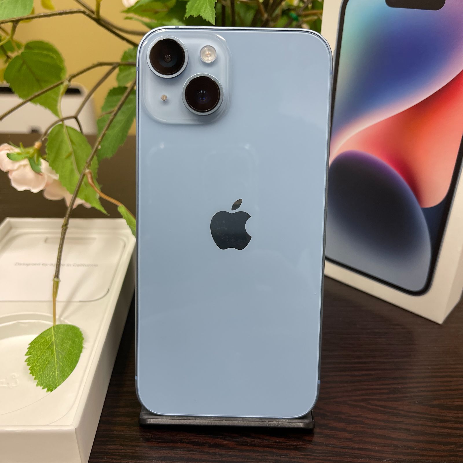 128GB iPhone SIMフリー ブルー 0 国内版 - iPhone14 SIMフリー（国内