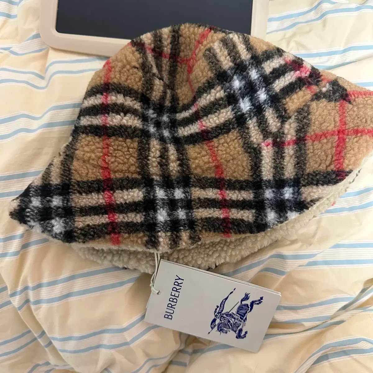 BURBERRY(バーバリー) キッズ 子供 チェック バケットハット 8 ー 12y 