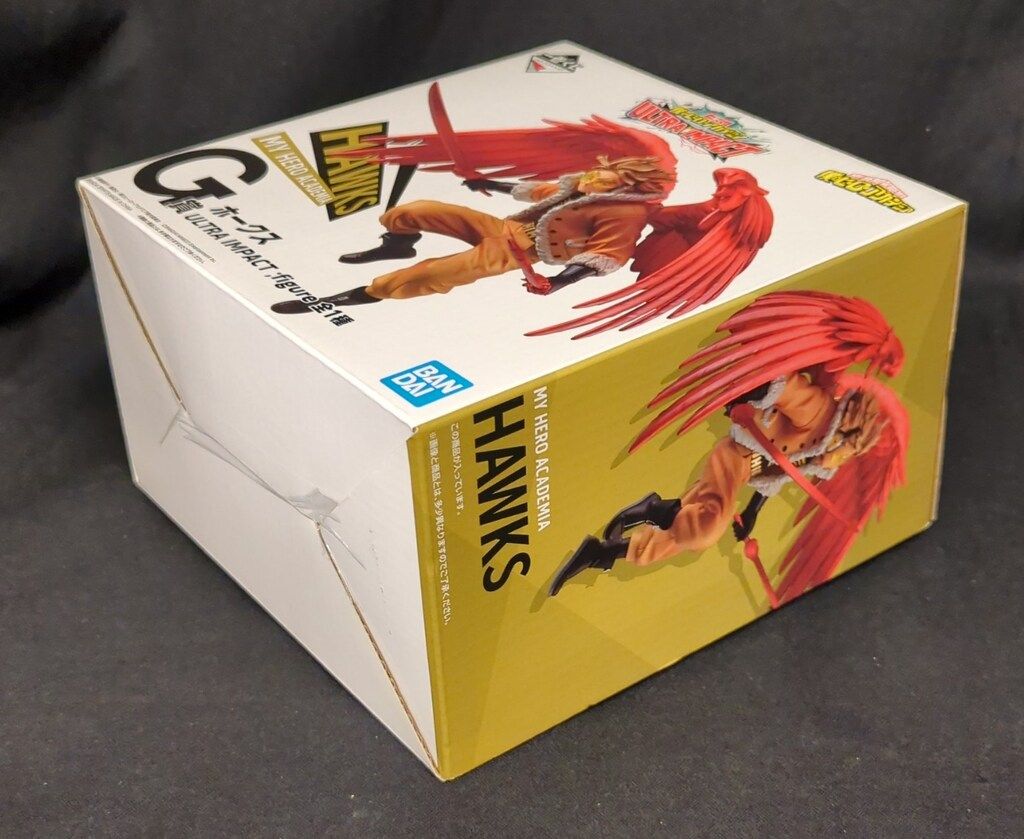 一番くじ 僕のヒーローアカデミア ULTRA IMPACT G賞 ホークス ULTRA IMPACT ;figure 全１種 Amazon.co.jp: 一番くじ 僕のヒーローアカデミア ULTRA IMPACT G