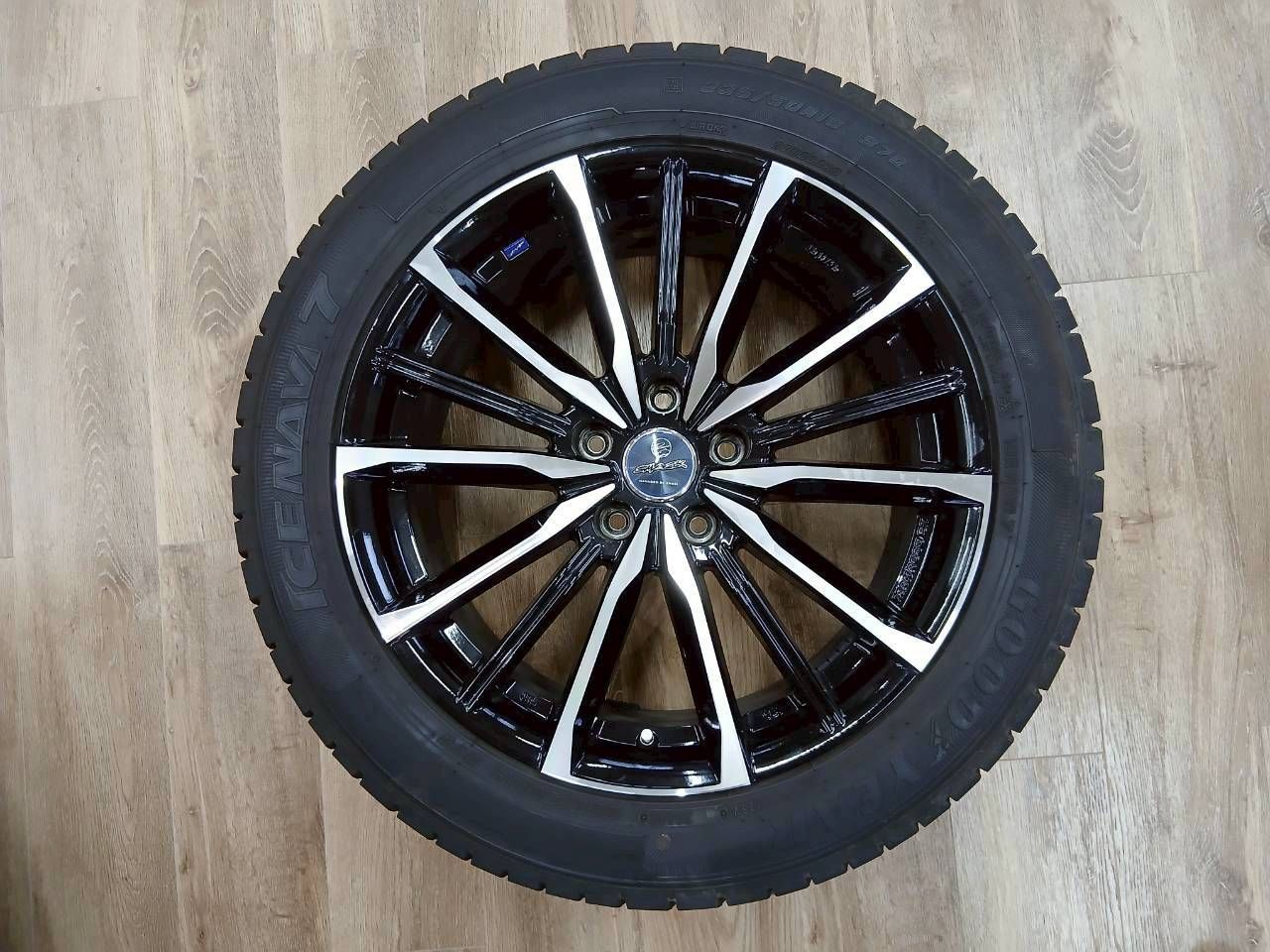 100%満足保証品質よく！ 送料無料 ENKEI SMACK ホイール×スタッドレスタイヤ GOODYEAR ICENAVI7 235|50|R18 アルファード ヴェルファイア クラウン等へ 2025新作 10％off。