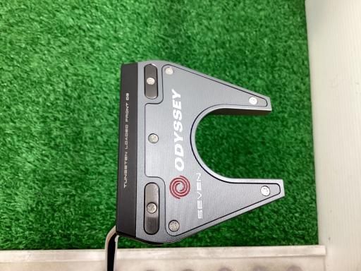 オデッセイ TRI-HOT 5K SEVEN 34インチ レフティ パター PT STROKE LAB 2025 フレックスその他 メンズ 男性用 左利き レフティ 左用 Bランク ゴルフクラブ