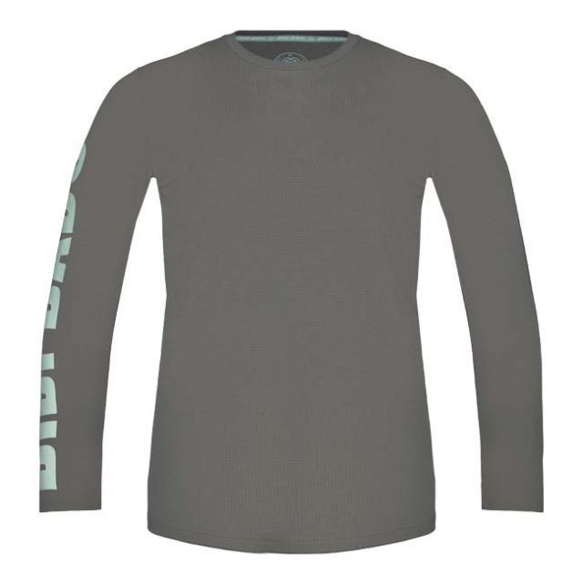「海外サイズ」BIDI BADU(ビディバドゥ) メンズ ATHLETICS SERRATUS ANT セラタスアント ムーブ 長袖Tシャツ M3330002-GR グレー(23y3mトレーニング)【メール便発送】(320519610)