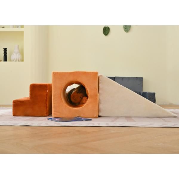 積み木クッション 子供ソファ つみきソファ ソフト ブロックソファ 小学生 子供 洗える ソファー 積み木 大型 室内 キッズスペース フロアソファ