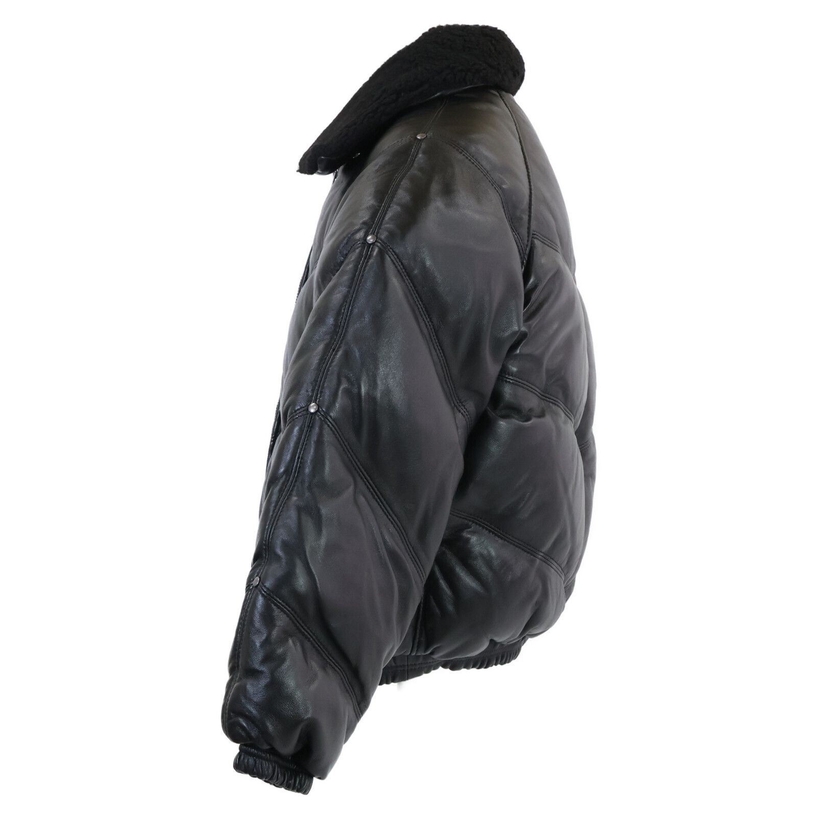 SCHOTT ショット x Supreme シュプリーム 24FW Chevron Leather Down