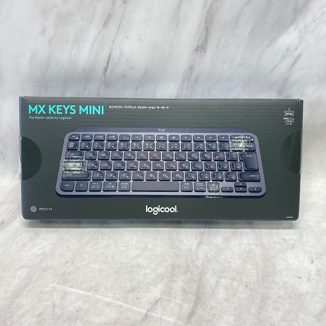 美品】ロジクール MX KEYS mini KX700GRd ミニマリスト ワイヤレス 