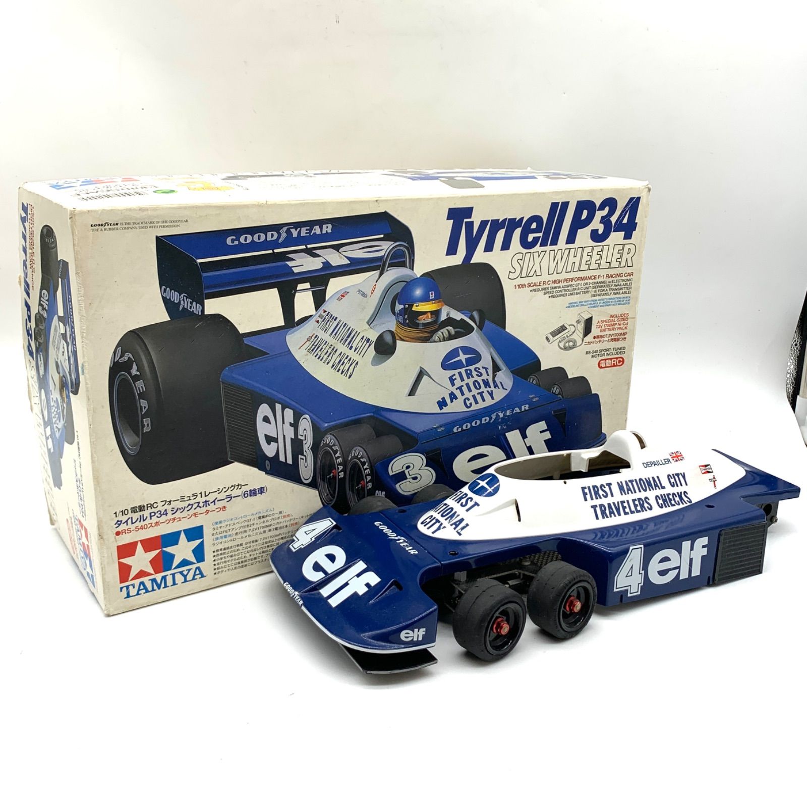 ＴＡＭＩＹＡ／タミヤ　1/10 タイレルＰ３４　ステアリングセット タミヤ RC特別企画商品 1&frasl;10RC XB タイレル P34 1976 日本GP （RC
