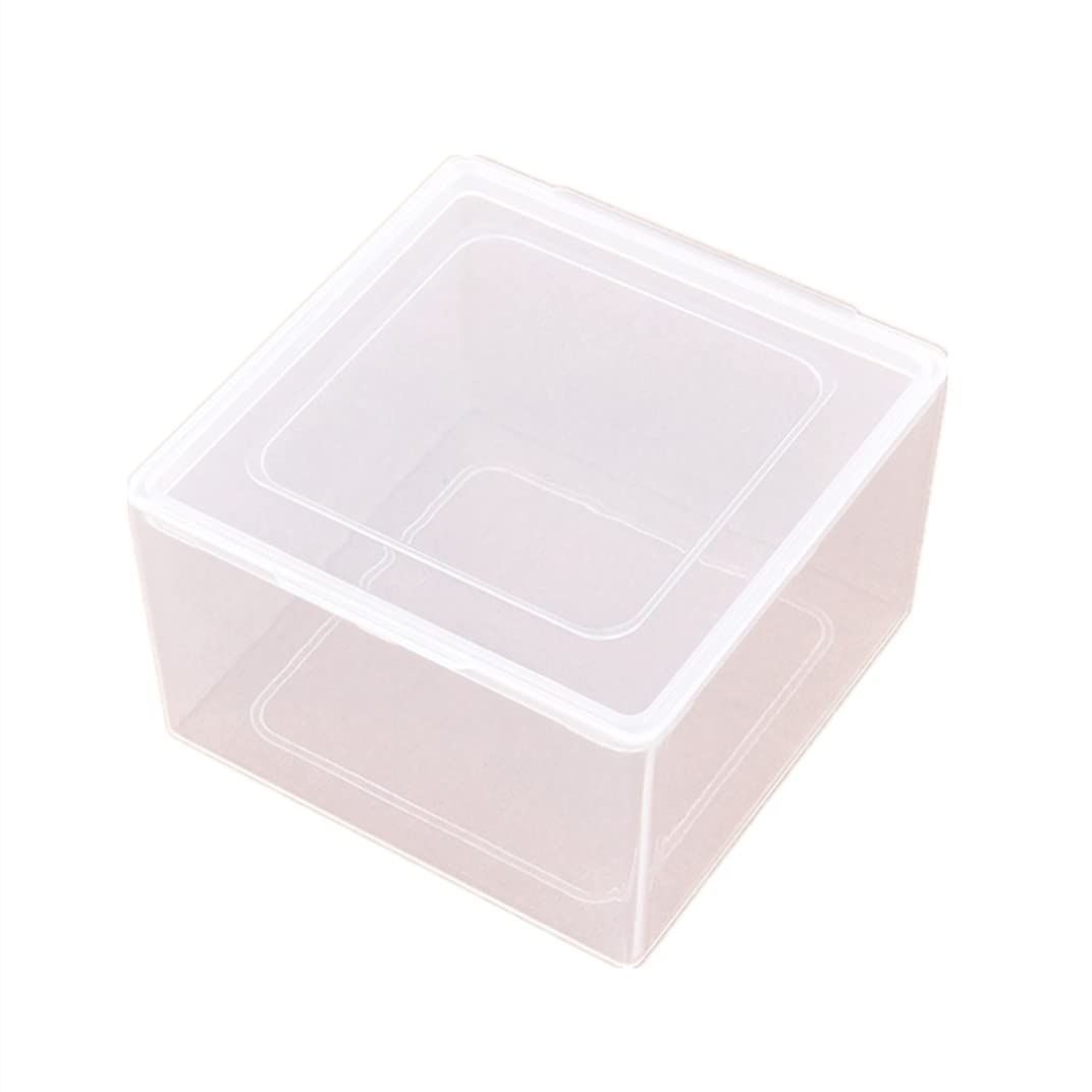 正方形 収納ケース 小物収納 ボックス 50個入り トレー 収納 プラスチック 収納ボックス 小物入れ 正方形小物ケース 積み重ね スタッキング