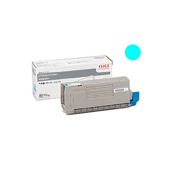 【純正品】 OKI 沖データ トナーカートリッジ 【TNR-C4GC2 C シア