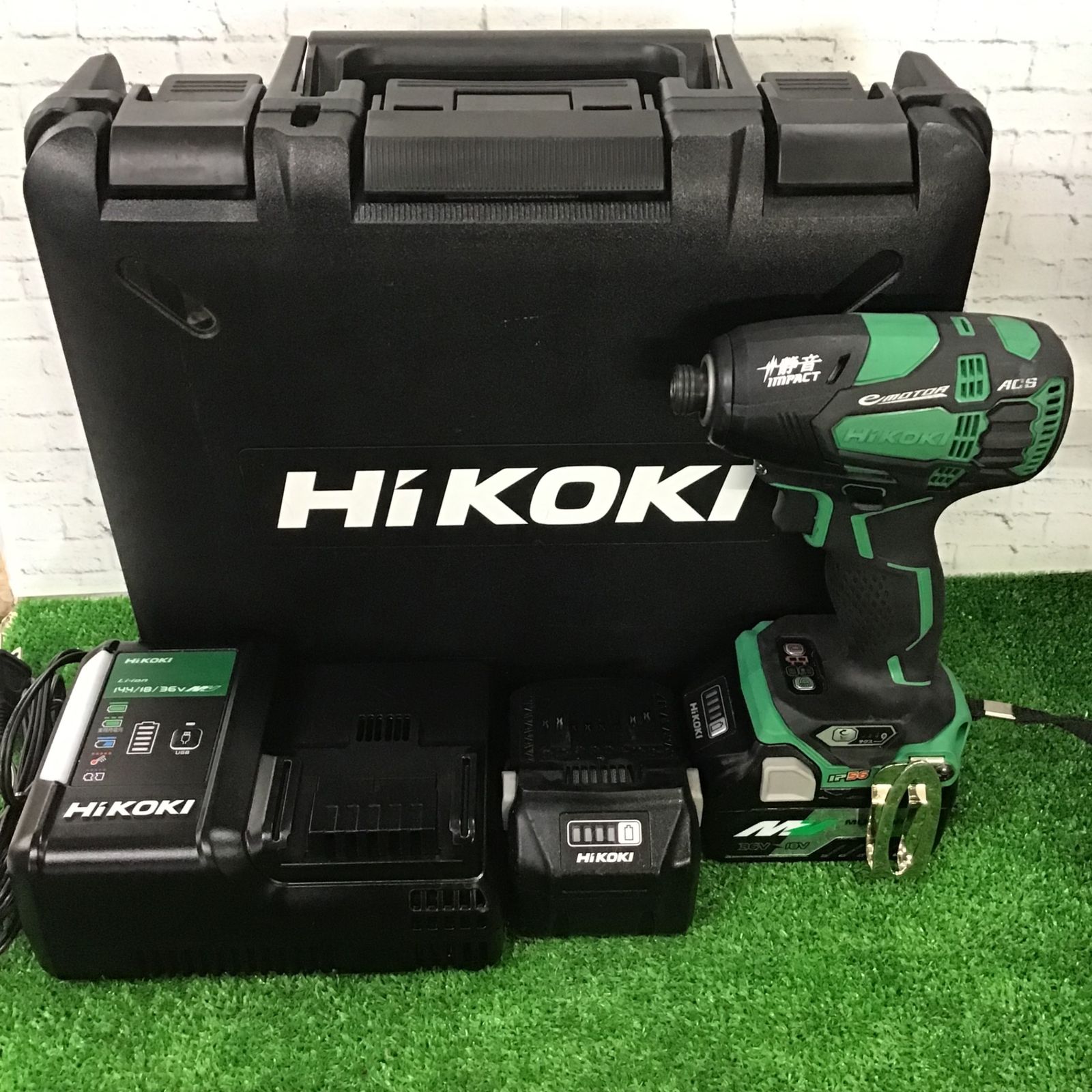 ハイコーキ(HIKOKI ※旧:日立工機) コードレスソフトインパクトドライバー WHP18DBL(2LXPK)【町田店】