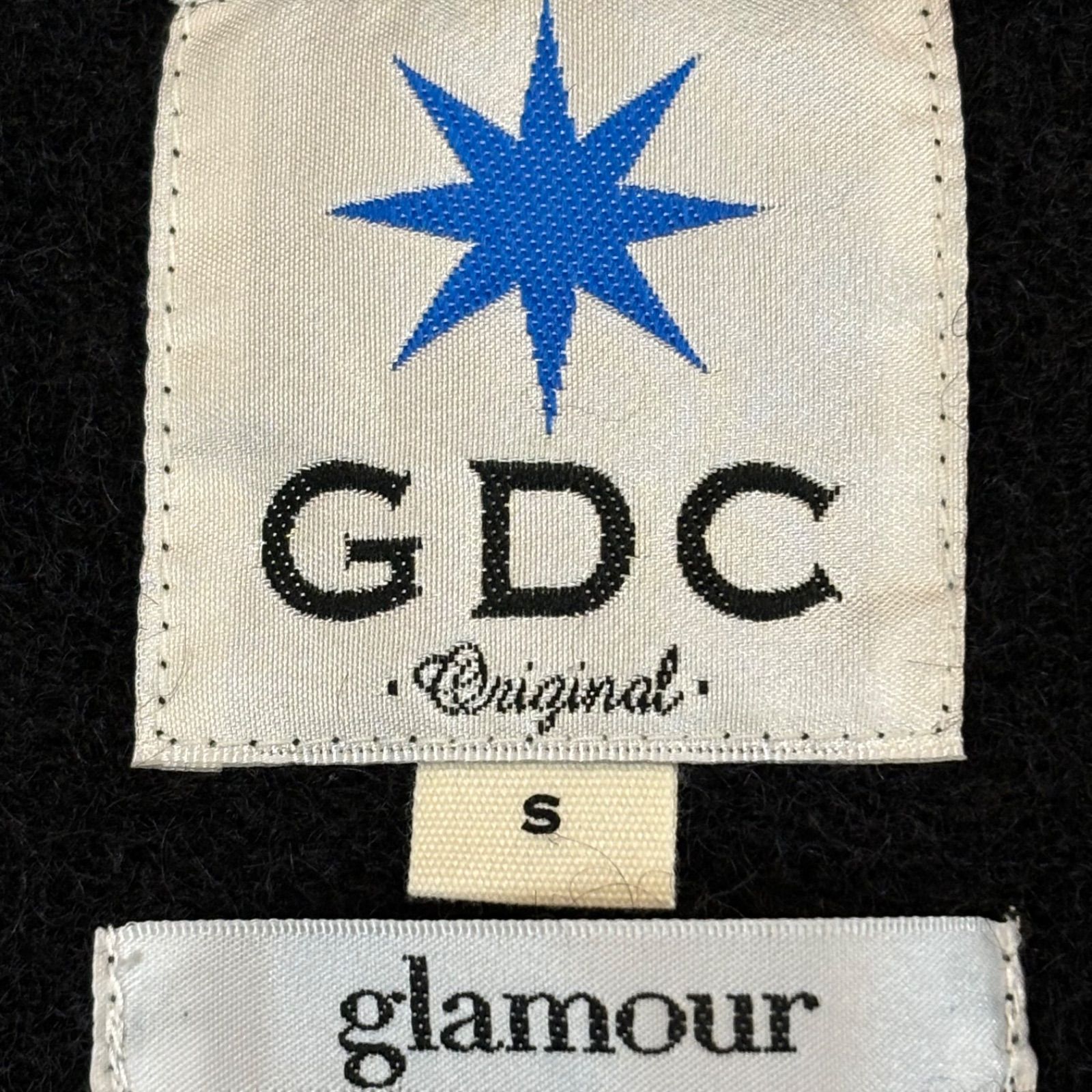 GDC Original Glamour Mohair mix Cardigan Black モヘア モヘヤ混 