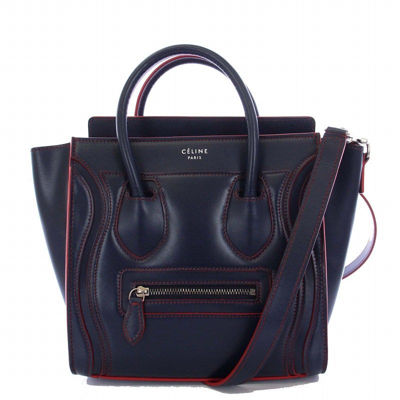 セリーヌ CELINE ラゲージ マイクロショッパー トートバッグ