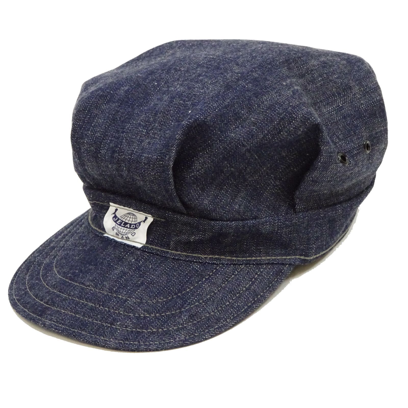 JP02647 ジェラード JELADO デニム バディー ワークキャップ Buddy Work Cap ワーク キャップ 帽子 デニム インディゴ 新品 アメカジショップ