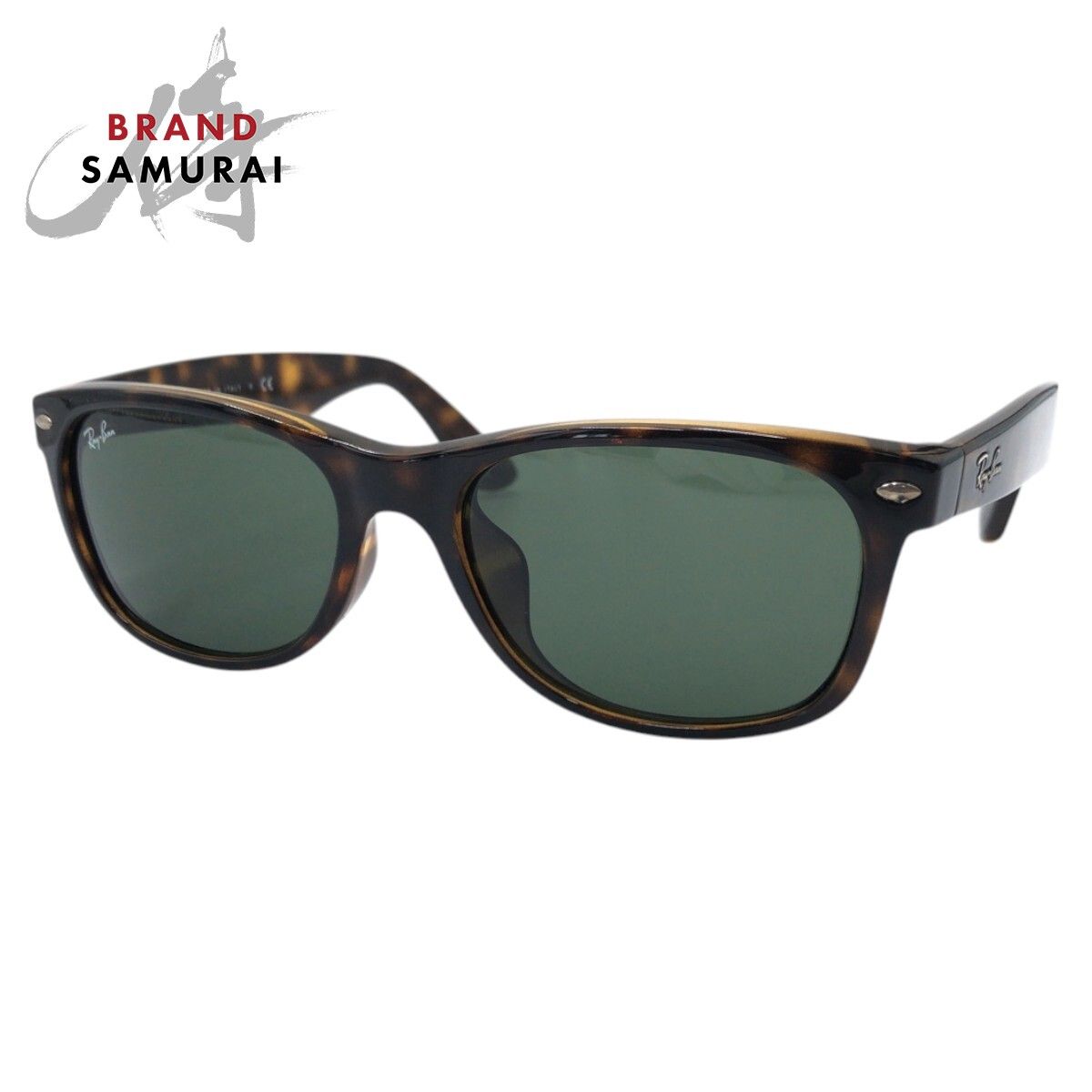 Ray-Ban レイバン NEW WAYFARER ブラウン プラスチック RB2132 F 55□18 サングラス 男女兼用 メンズ 502594