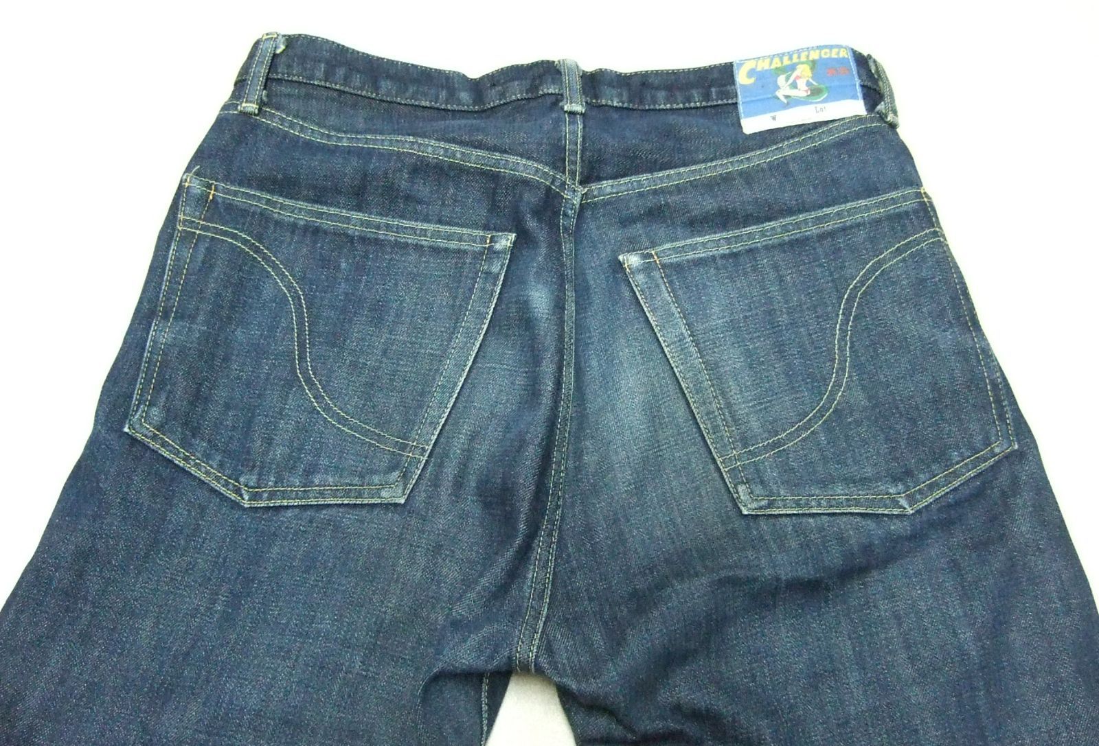 新品 CHALLENGER チャレンジャー ジーンズ デニムパンツ CHALLENGER WIDE WASHED DENIM PANTS CLG-PT 024-002 公式通販