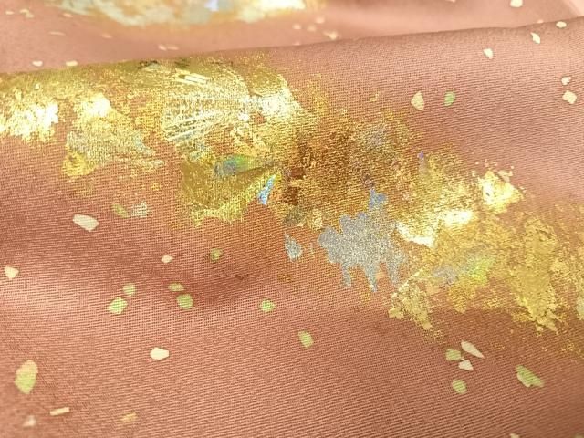 平和屋着物○金彩友禅作家 金彩の魔術師 堀省平 金煌