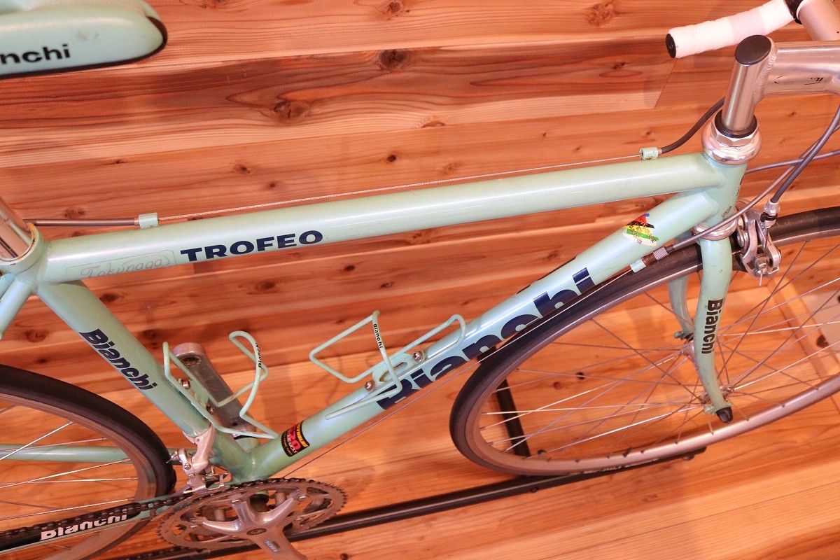 ビアンキ BIANCHI トロフェオ TROFEO シマノ ソラ 3300 8S クロモリ スチール ロードバイク 【広島店】 - メルカリ