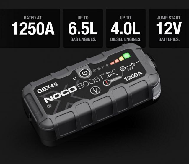 【使い勝手の良い】 GBX45 NOCO ノコ ブースト X. ウルトラセーフ リチウム ジャンプ スターター ブースターパック エクストリーム パワー モバイルバッテリー
