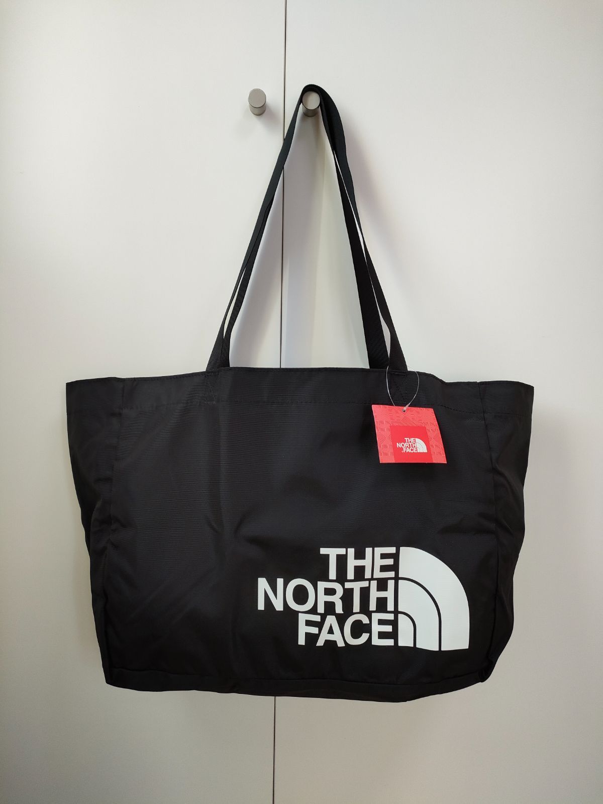 新品THE NORTH FACEノースフェイスUSA限定トートバッグ黒エコバッグ