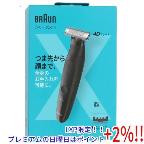 中古（未使用） 【プレミアムな日曜日はお買い得！LYP会員は限定ポイント+２％！】Braun ボディー＆フェイスグルーマー XT3000 未使用  メルカリ