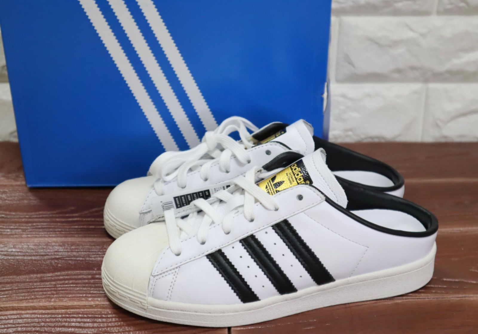 新品 adidas アディダス スーパースター SS MULES レディース - メルカリ