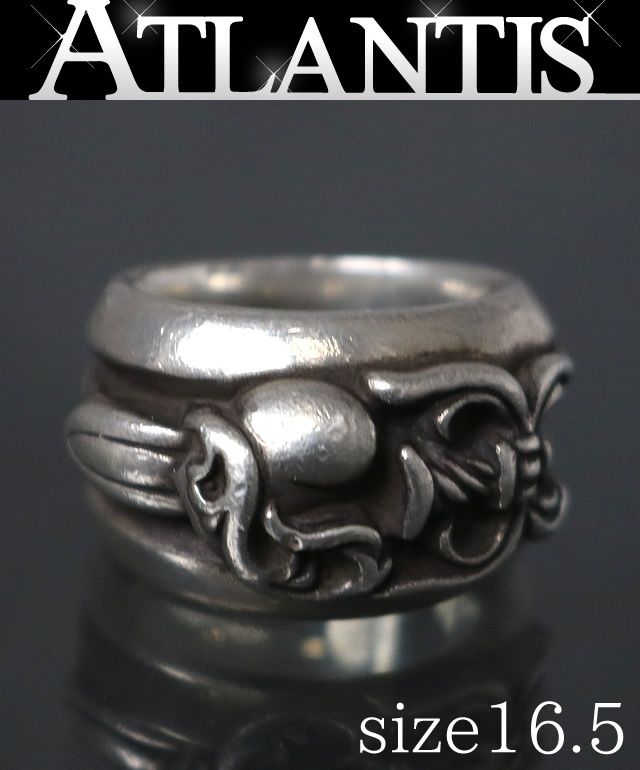 Chrome Hearts風 ダガーハートリング クロムハーツ ダガー ハート リング / CHROME HEARTS Dagger Heart