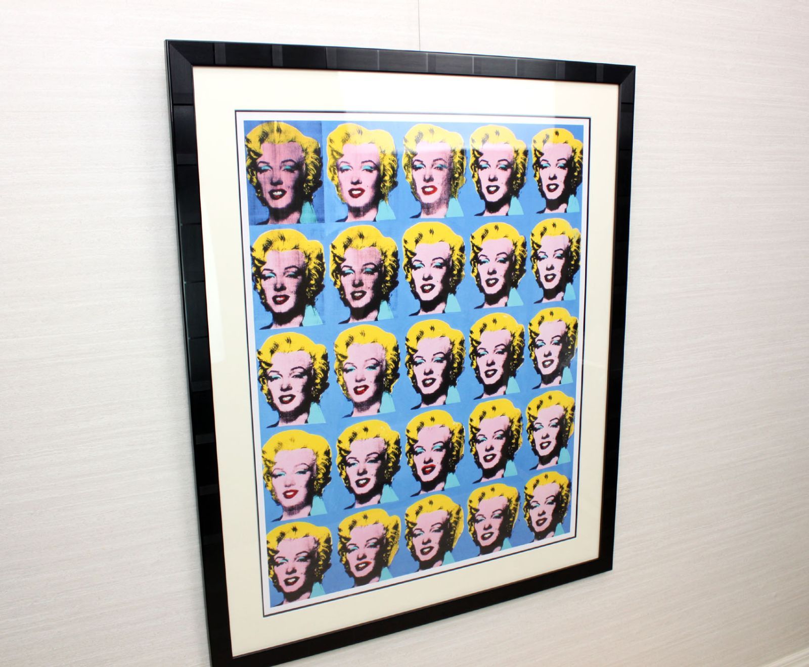 アンディ ウォーホル「25色のマリリン モンロー1962」展示用