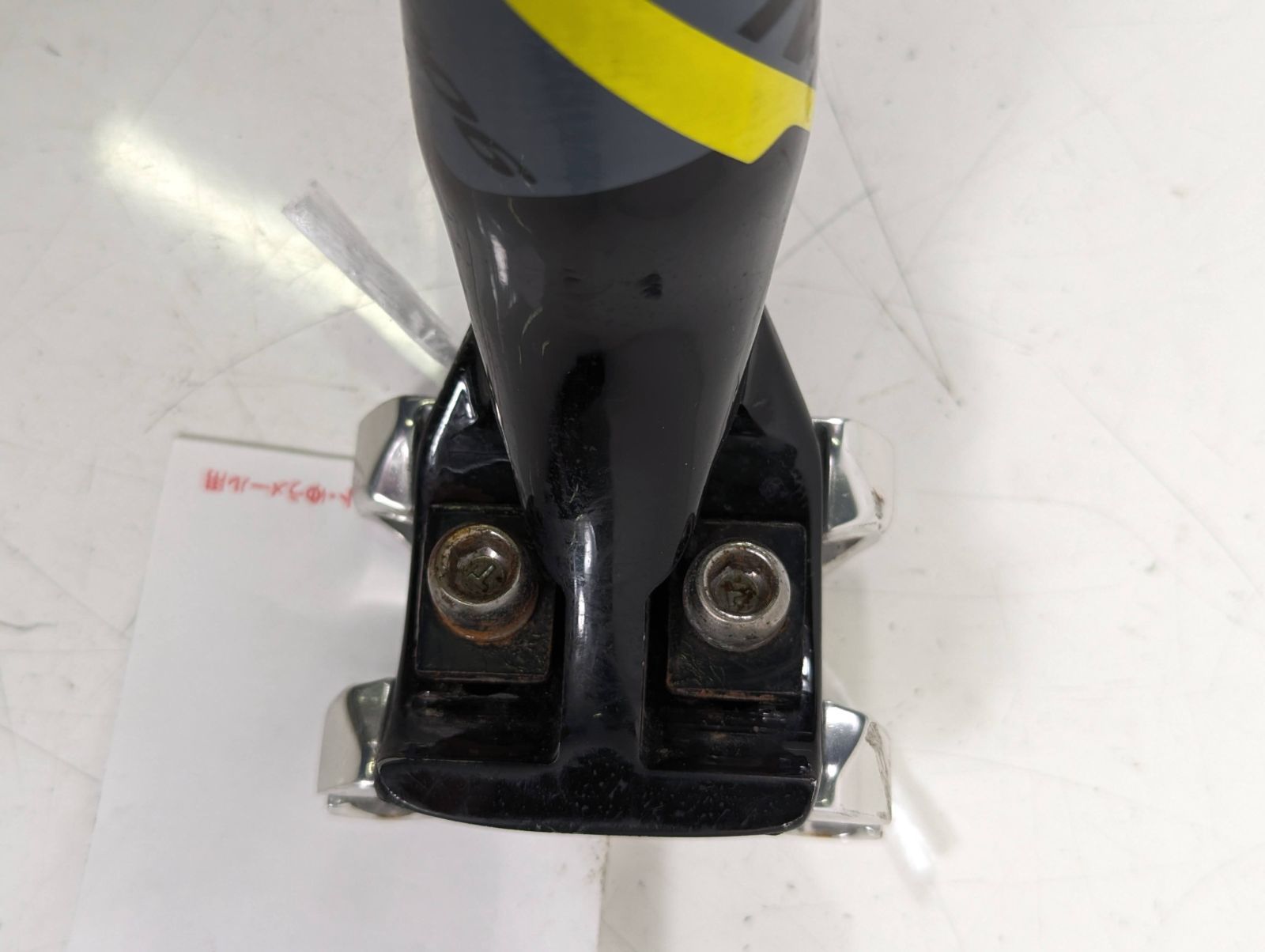 並品】Oval 31.6㎜ カーボンラップ アルミ シートポスト