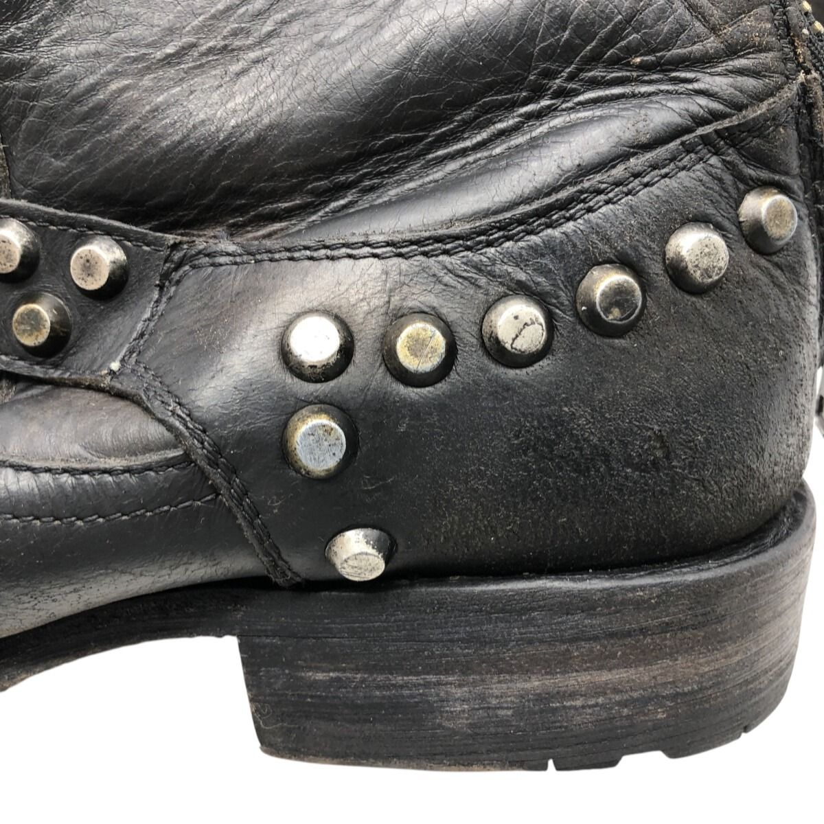 古着 フライ FRYE バックジップ エンジニアブーツ 8D メンズ26.0