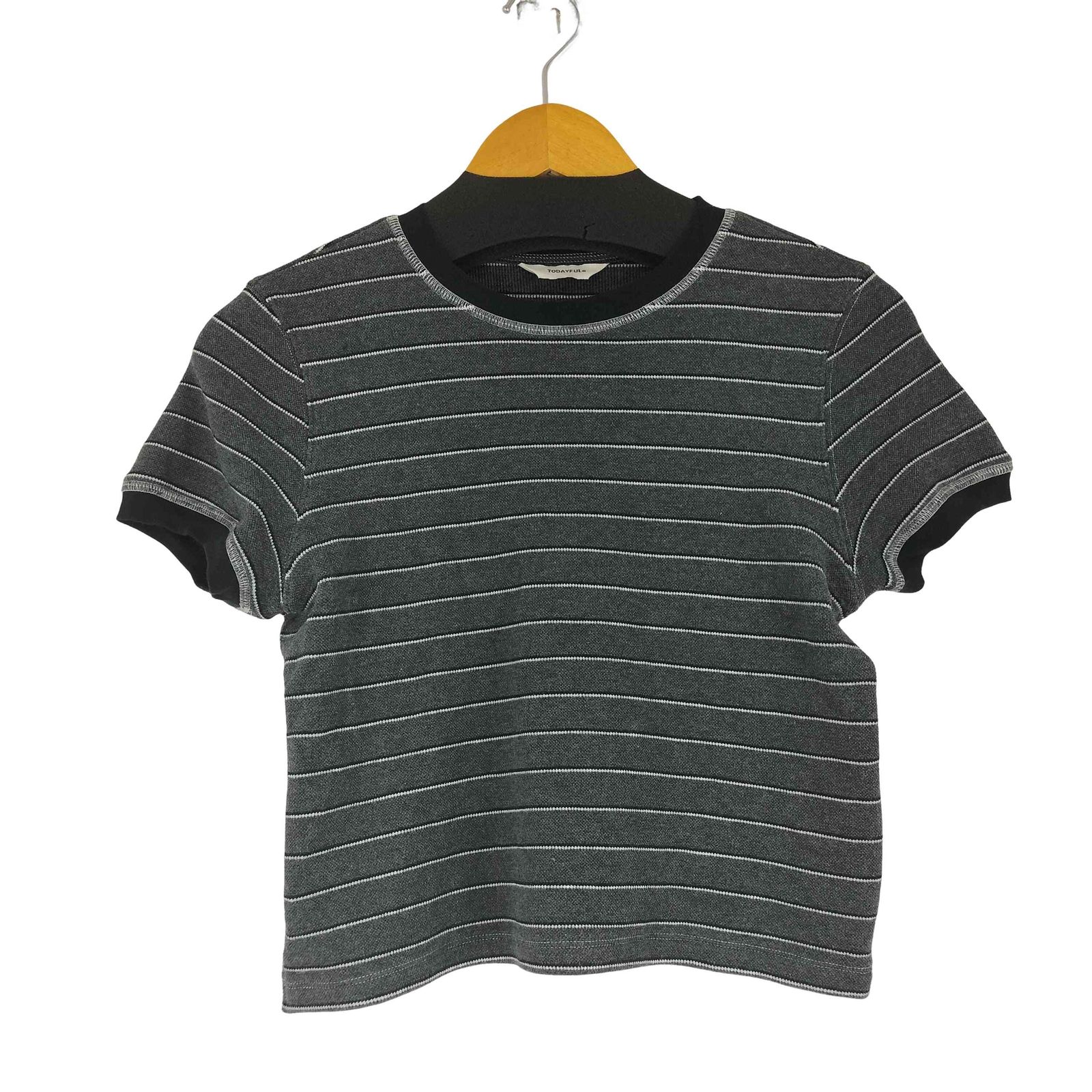 トゥデイフル TODAYFUL Border Ringer Tee レディース FREE