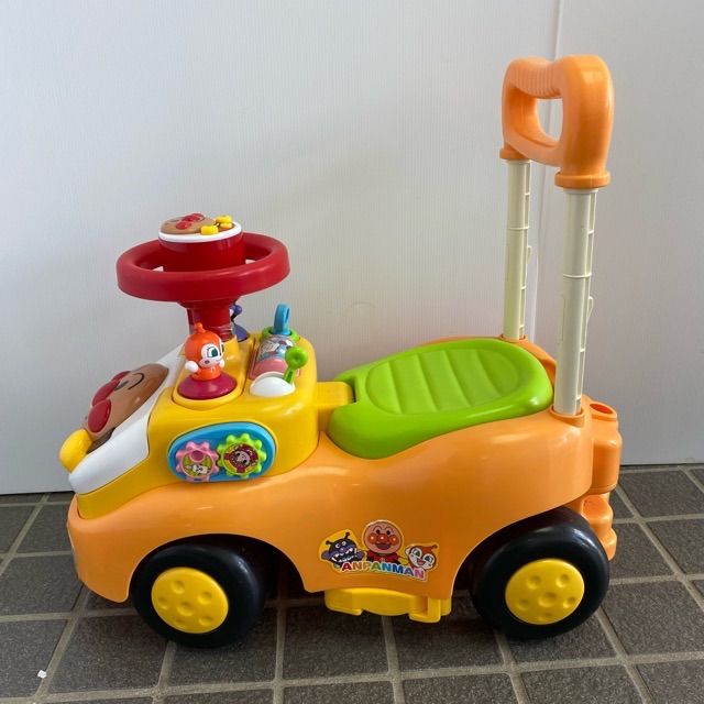 アンパンマンよくばりビジーカー（岐阜引き取りのみ） Yahoo!オークション - 25A05-33N アンパンマン よくばりビジーカー 乗
