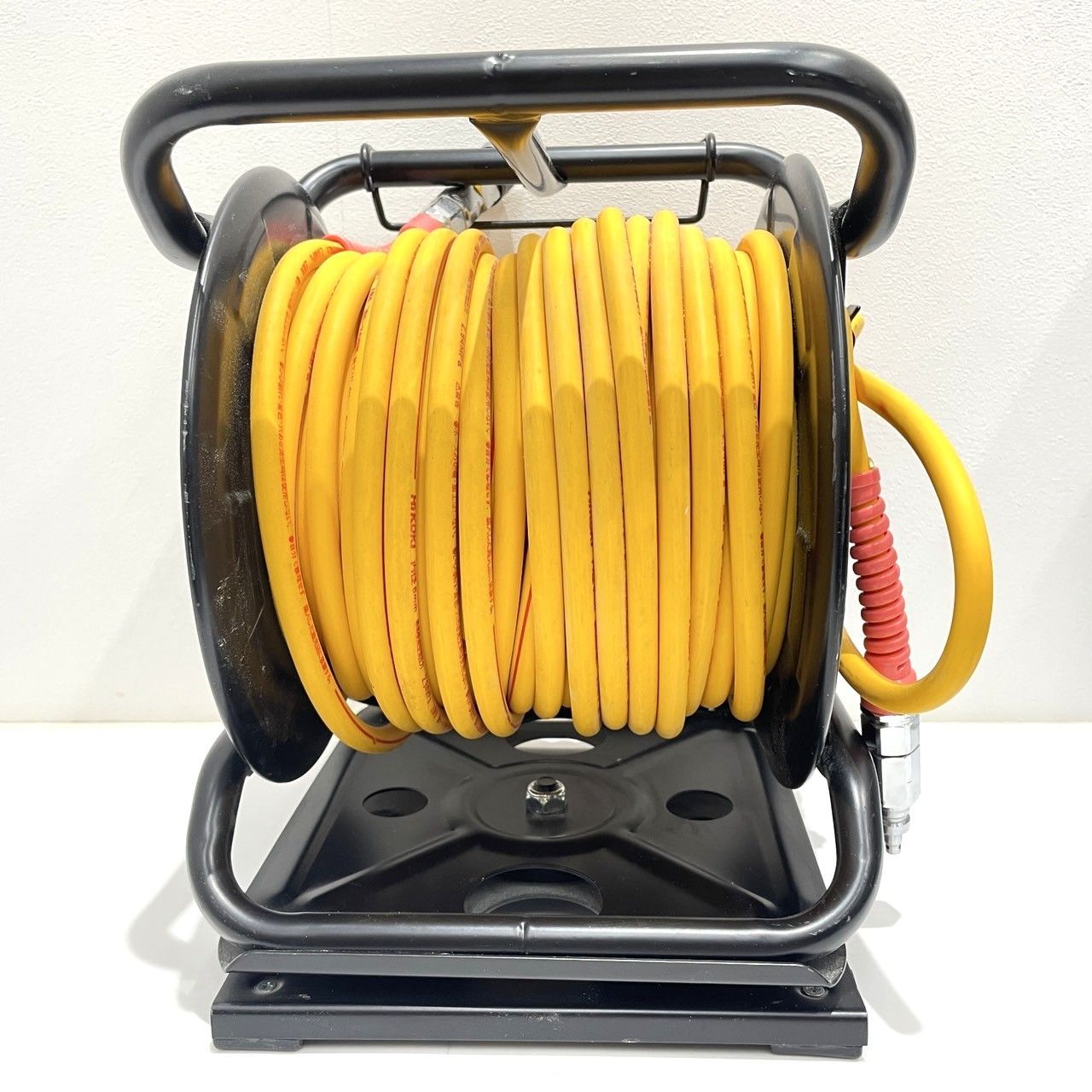 HIKOKI ハイコーキ 6mm用高圧エアホースリール 0089-0292 30m エア工具 動作未 ジャンク 006124