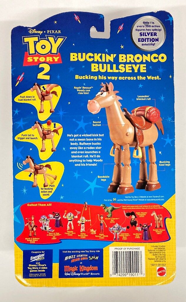 MATTEL BUCKIN BRONCO BULLSEYE 19011