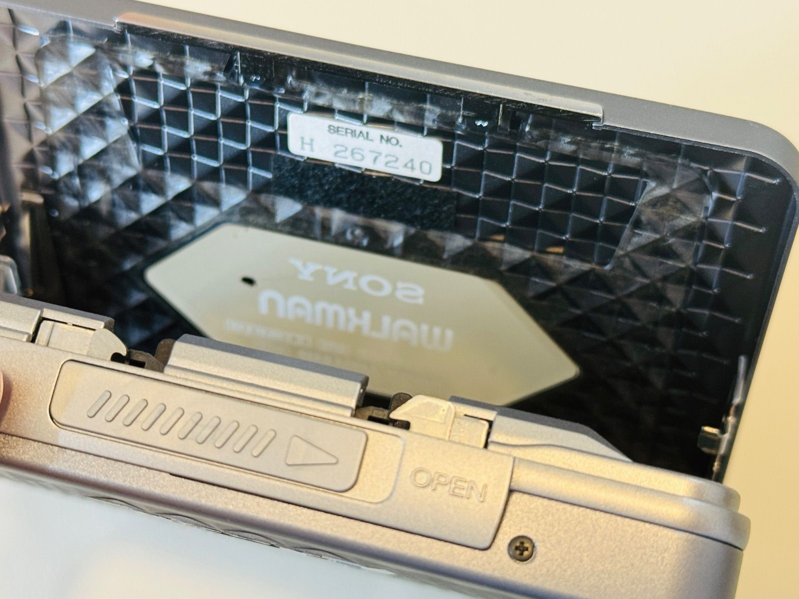 美品 整備品SONY WALKMAN WM-EX655 カセットプレーヤー 動作品 付属品