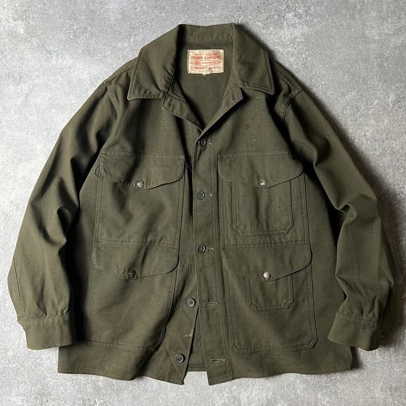 雰囲気系 60s USA製 FILSON フォレストリークロス クルーザー