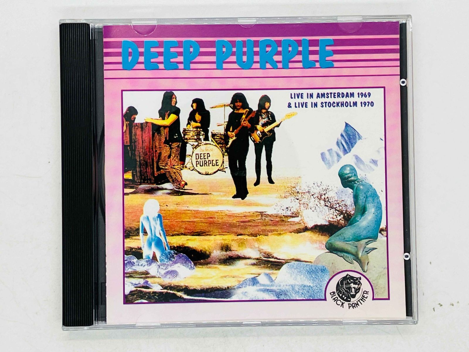 CD DEEP PURPLE / LIVE IN AMSTERDAM 1969 & LIVE IN STOCKHOLM 1970 