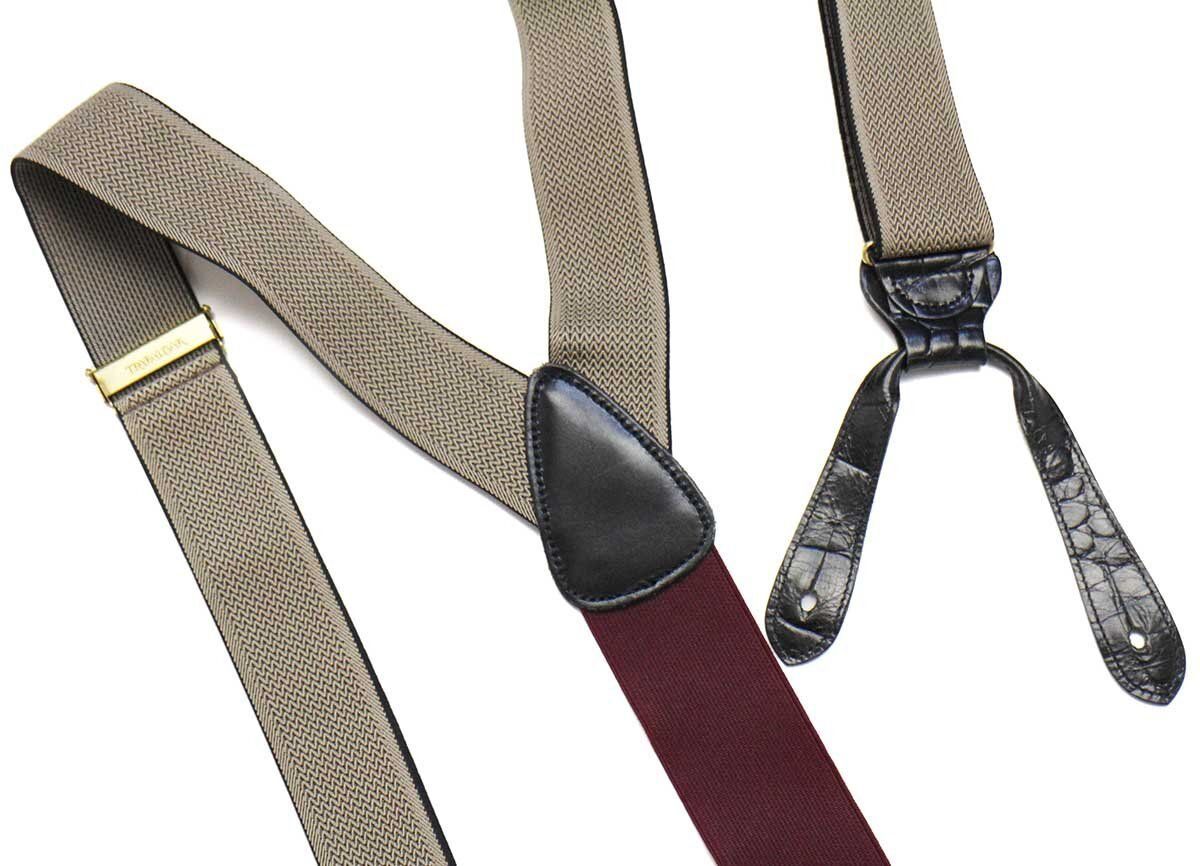 TRAFALGER トラファルガー　サスペンダー　アメリカ製　美品 TRAFALGER トラファルガー サスペンダー アメリカ製 美品