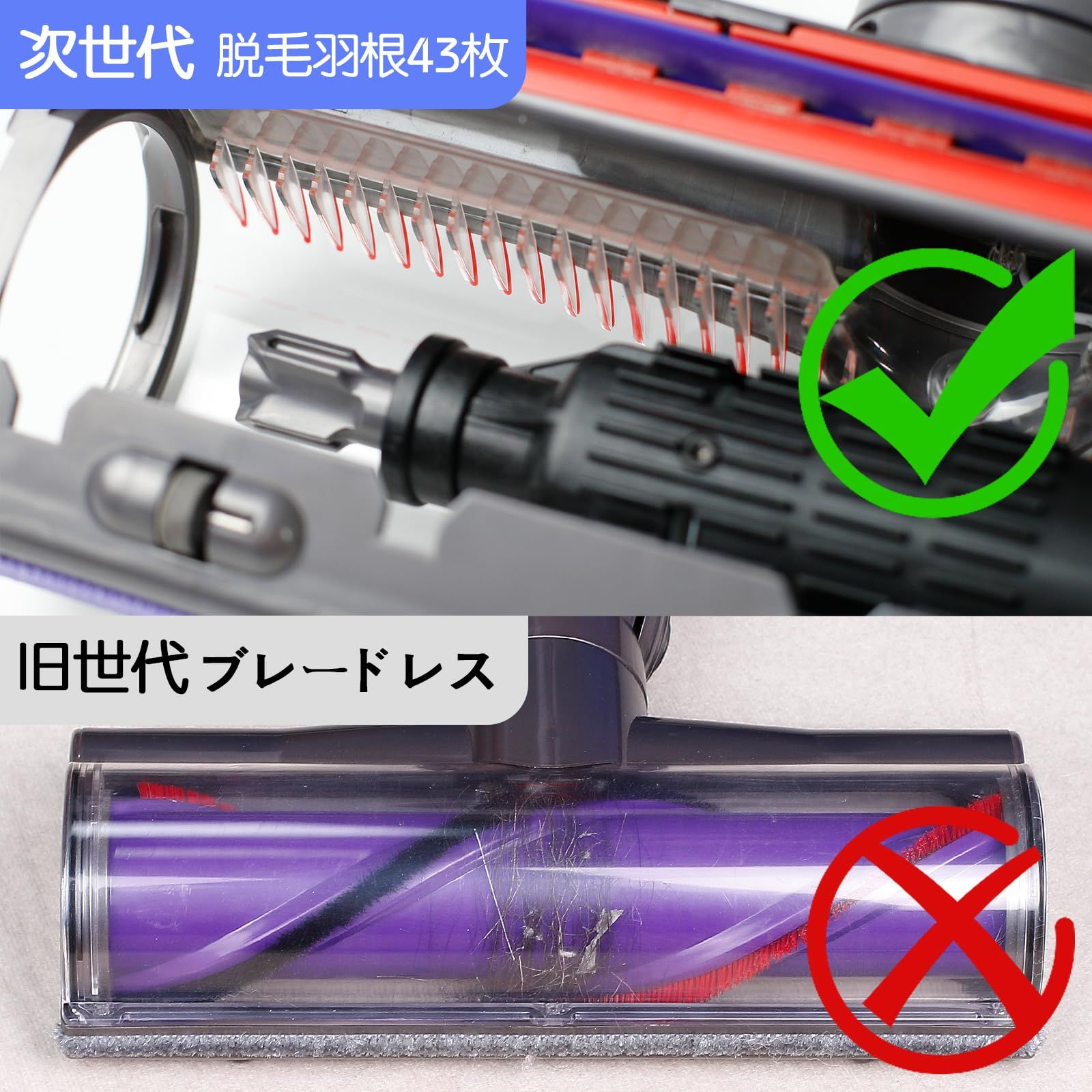 ダイソン ヘッド V8 V10 V11 V15 SV10 SV12 SV14互換 Amazon | 掃除機交換 ヘッド、広域ダスト検出 ヘッド、ダイソン