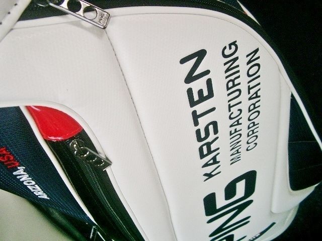 PING GOLF ピン ハイグレード エナメル キャディバッグ【ホワイト