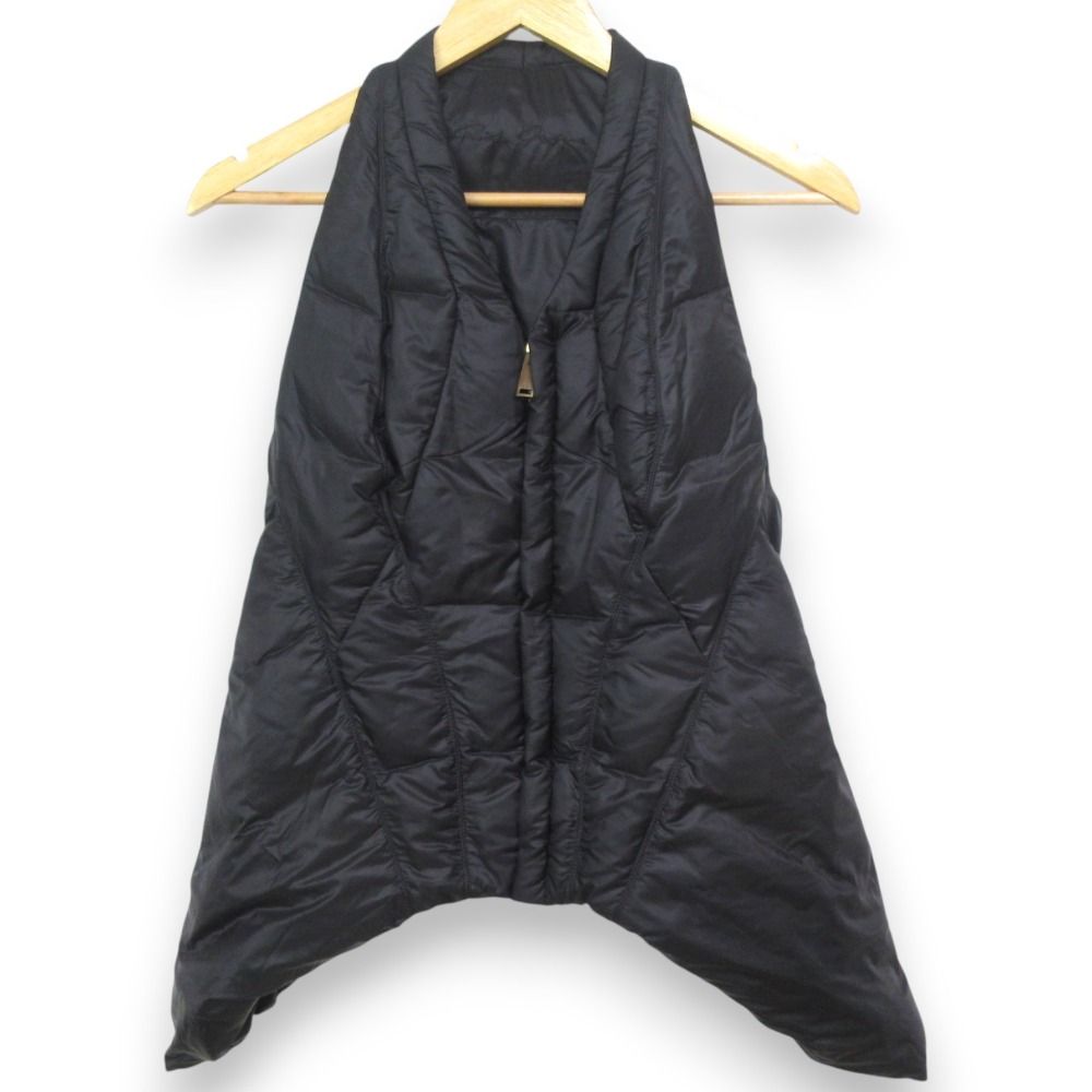 Rick Owens リックオウエンス キルティング ダウンベスト RP13F07053-NX I46 ブラック レディース 古着