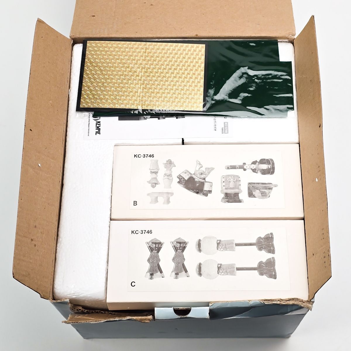 加藤工芸 ローズオニール キューピー 五月人形 三段飾り - メルカリ