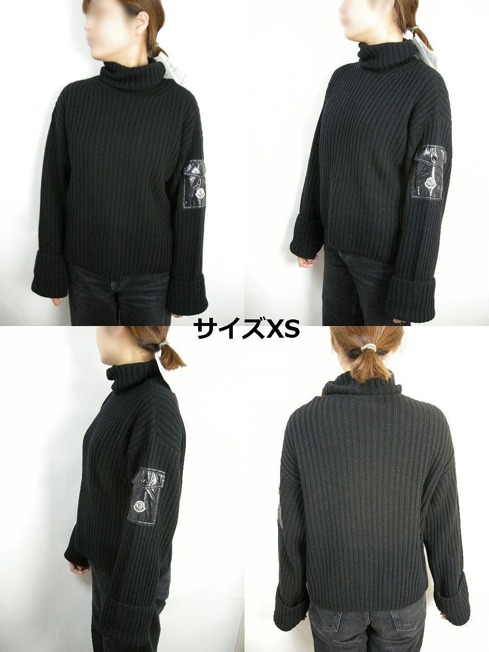 サイズXS-L (ゆったりめ)□新品 本物□モンクレール タートルネック 