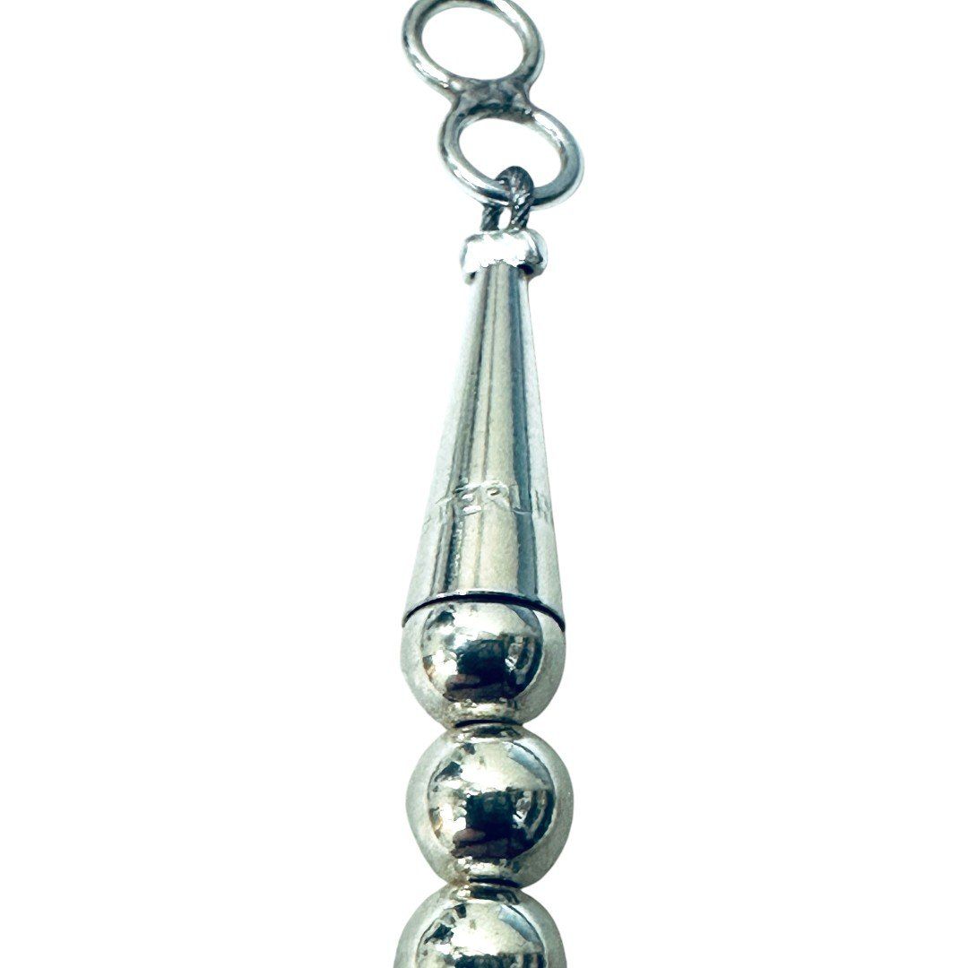 【Harpo/アルポ】ナバホパール4mm 50cmネックレス Harpo HARPO アルポ Navajo round and saucer silver beads