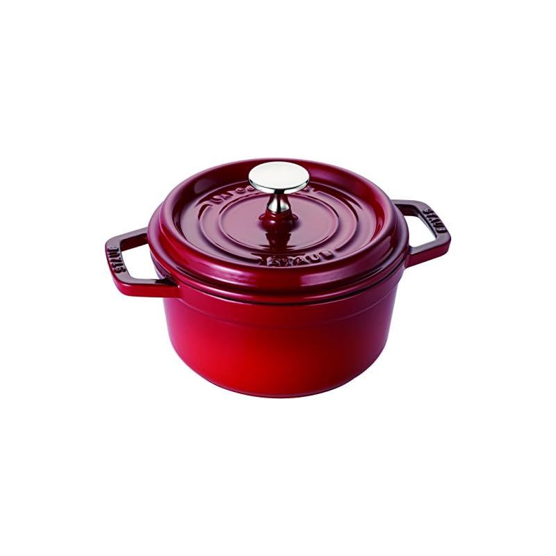 staub ストウブ 「 ココット ラウンド チェリー 16cm 」