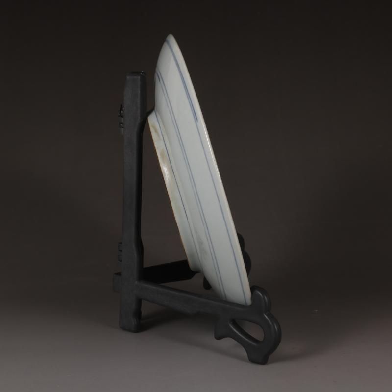 代の全手描き青喜字壺模古古古古品古陶磁器コレクション置物出土 青花喜字紋盤 景徳鎮 陶磁器 装飾品 現代工芸品 美術品 置物